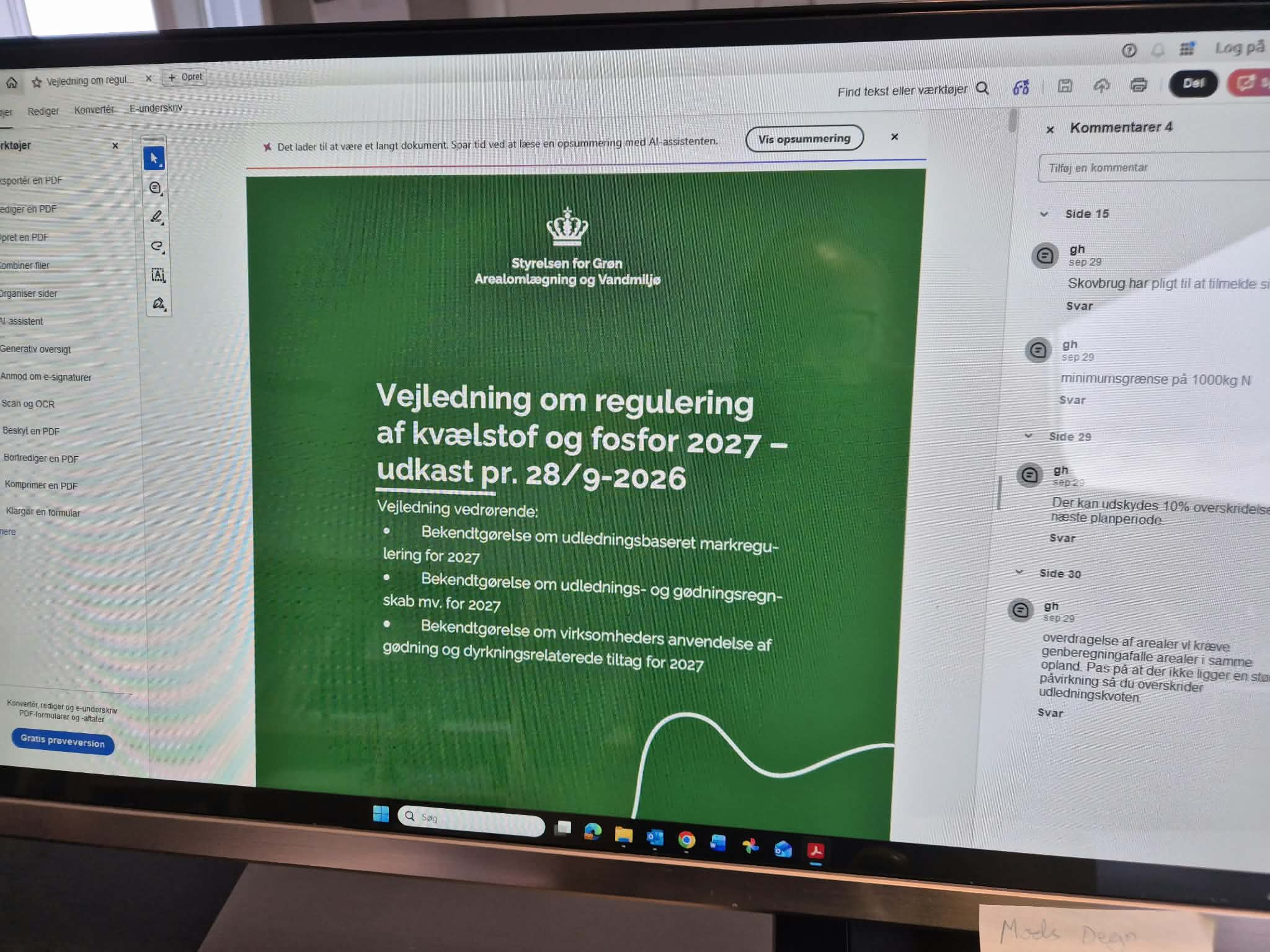 Ny kvælstofregulering – vi læser med for maskinstationerne